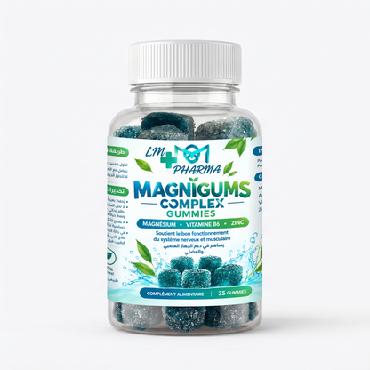 ماغنيزيوم كومبليكس غميز (MAGNESIUMS COMPLEX GUMMIES)